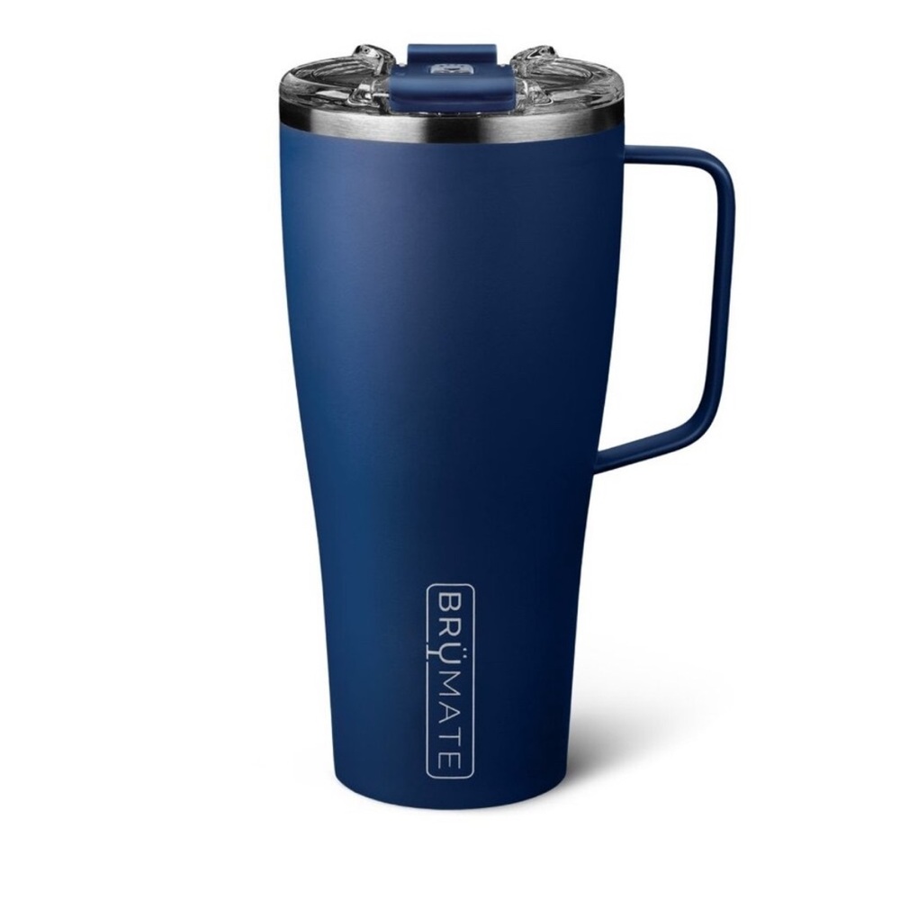 BruMate Toddy XL 32 oz Matte Navy BPA Free Insulated Mug
